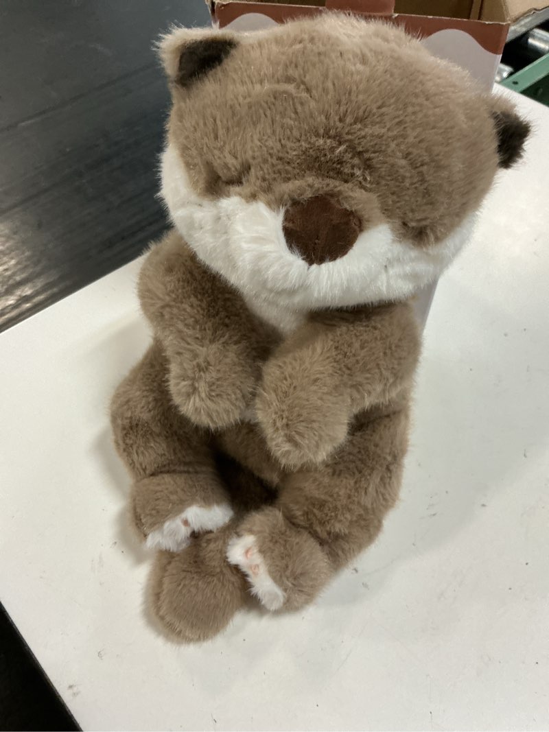 Condition photo showing Good Condition for luketure breathing otter plush toy with rhythmic motion, soft night light & gentle sounds, extra-soft stuffed animal companion for home, travel & everyday cuddles