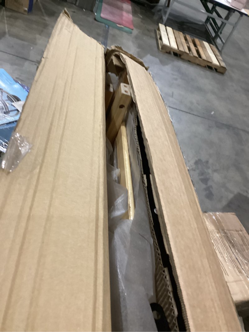 Condition photo showing Good Condition for dream on me synergy 5-in-1 convertible full-size baby crib with toddler, day & full bed conversion in natural, greenguard gold & bsa, 3 mattress heights, sustainable pinewood natural synergy
