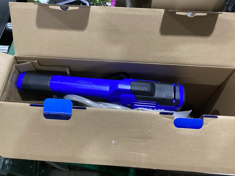 Condition photo showing As Is for kobalt 700-psi 0.8-gpm cold water battery outdoor power cleaner with 1 spray tips