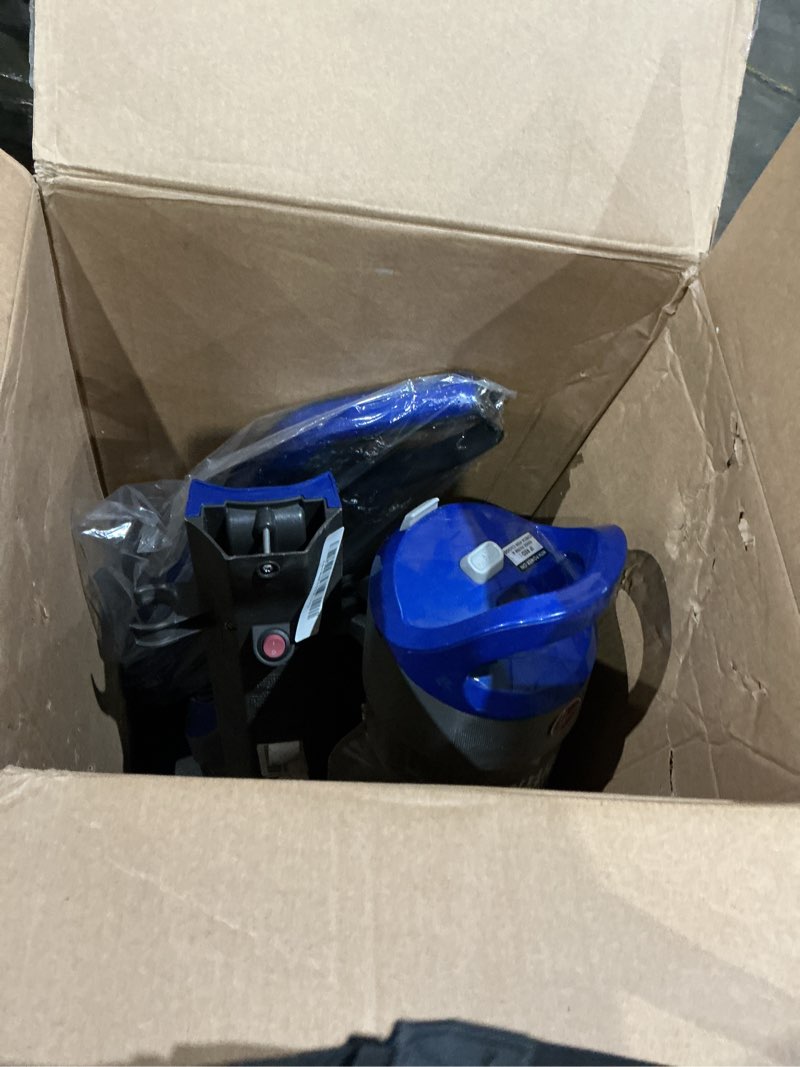 Condition photo showing As Is for hoover windtunnel cord rewind pro bagless vacuum cleaner, corded upright vacuum cleaner for carpet and hard floor, automatic cord rewind, corded vacuum cleaners for home use