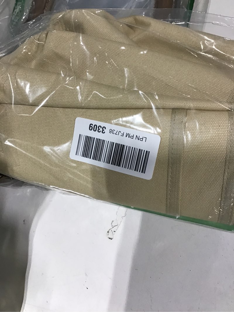 Condition photo showing Good Condition for Tote Bag Organizer Insert with Stanley Cup Holder and Zipper Bag, Compatible with Neverfull, Saint Louis and More, 9 Pockets (Beige, Large) Beige Large