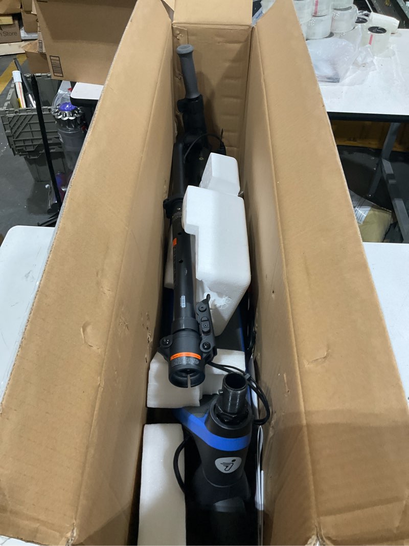 Condition photo showing As Is for segway ninebot kids ekickscooter, kids electric scooter with cruise mode, adjustable handlebar height (c2 pro only), for riders up to 132 lbs, ul-2272 2271 certified c2 pro / 12.4 mph