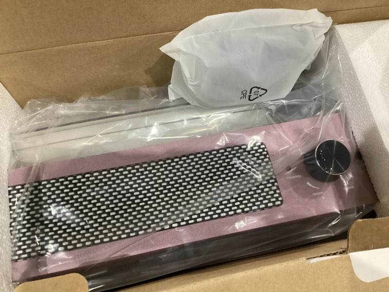 Condition photo showing New/Like New for Vinyl Record Player Turntable with Built-in Bluetooth Receiver & 2 Stereo Speakers, 3 Speed 3 Size Portable Retro Record Player for Entertainment and Home Decoration Brown