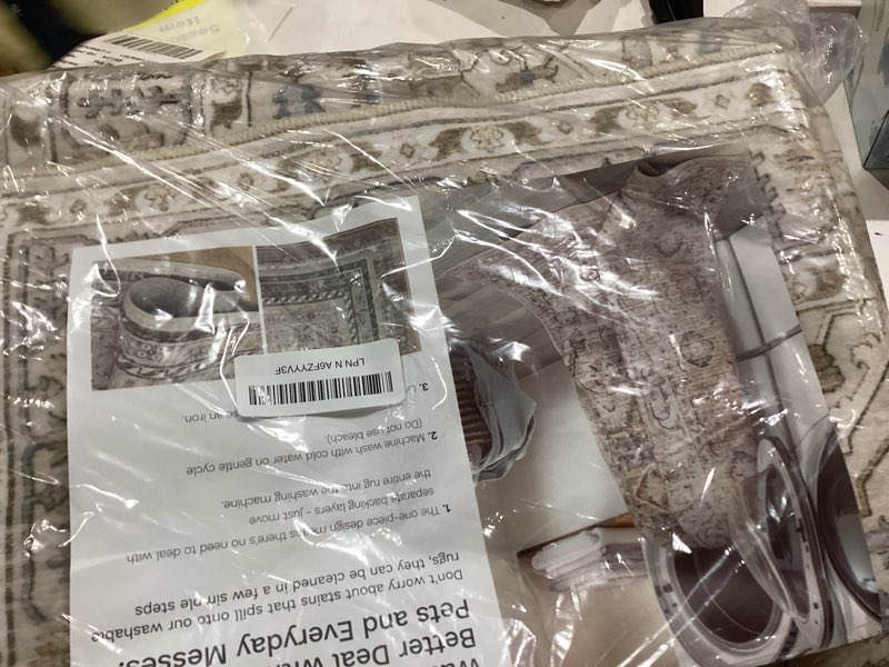 madane hallway runner rug 2'6''x16' kitchen runner - non slip vintage runners for hallways washable 