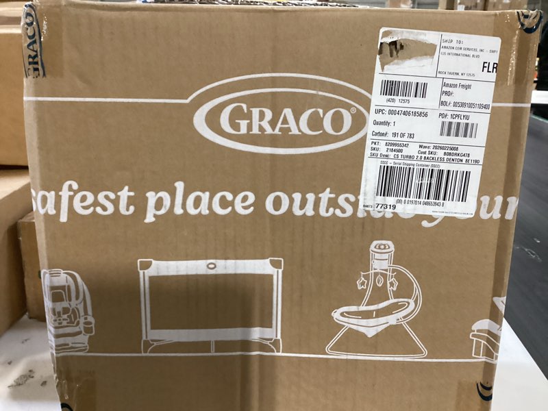 Condition photo showing Good Condition for graco turbobooster 2.0 backless booster car seat, denton