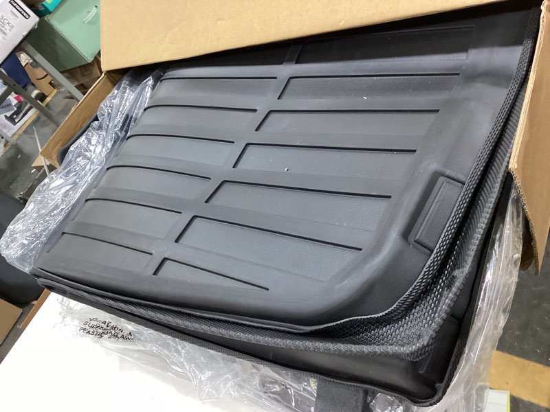 Condition photo showing New/Like New for Jenofa-Floor Mats for BMW iX 2022-2026 Cargo Mat Car Mats for BMW iX 2025 All Weather Floor Liner Custom Fit Automotive Waterproof Durable Full Set Accessories 46 For BMW iX 2022-2026 Set
