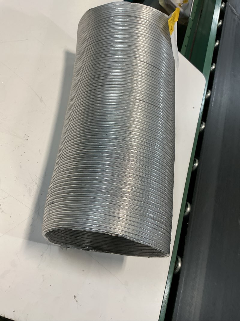 Condition photo showing Good Condition for 7 in flexible semi rigid 5\" x 5 ft. flexible semi-rigid aluminum duct