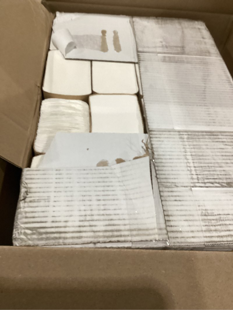 Condition photo showing New/Like New for AmazonCommercial 2-Ply White XL Multifold Paper Towels, Absorbent, Compatible with Universal Dispensers, FSC Certified, 115 Sheets per Pack (16 Packs)