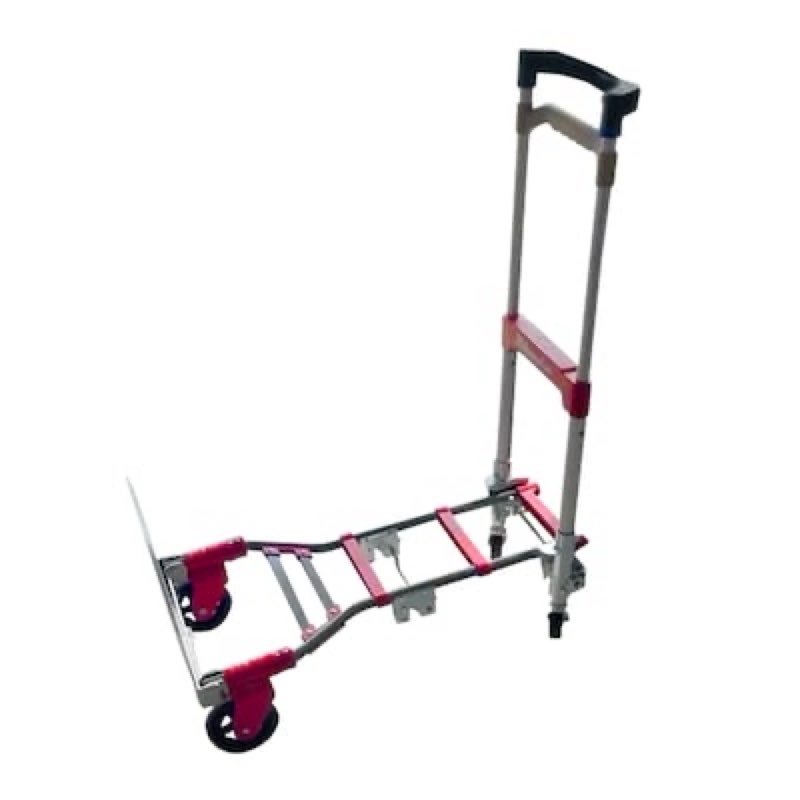 milwaukee 150-lb capacity 4 -wheel multiple colors/finishes aluminum convertible hand truc