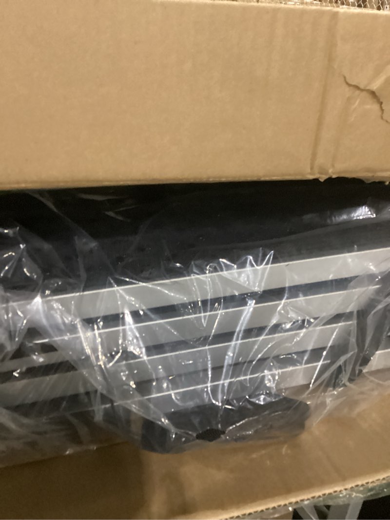 Condition photo showing As Is for similar  to photo  extra wide dog stairs for large dogs, foldable dog ramp for car with non-slip surface, dogs stairs for cars, high beds, truck, supports up to 250 lbs, 4 steps
