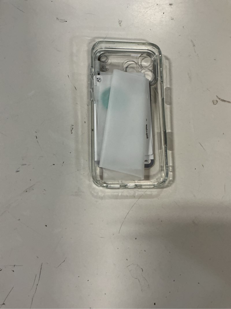 Condition photo showing Good Condition for ESR for iPhone 17 Pro Max Case with Stash Stand, Camera Control Cover Compatible with MagSafe, Military-Grade Drop Protection Phone Case for iPhone 17 Pro Max, Scratch-Resistant Back Cover, Clear iPhone 17 Pro Max A-Clear