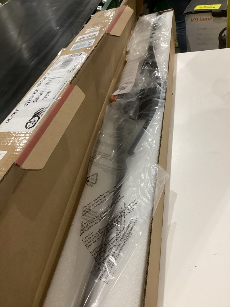 Condition photo showing New/Like New for joossnwell bathroom light fixture over mirror 39.37 inch vanity lights bar for bathroom dimmable 5cct modern vanity light black led bath light wall lamp black 39.4 inch long