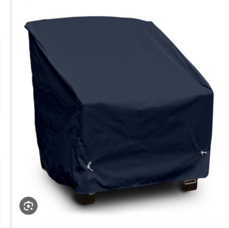 (Similar to stock photo) Dark blue outdoor furniture cover 