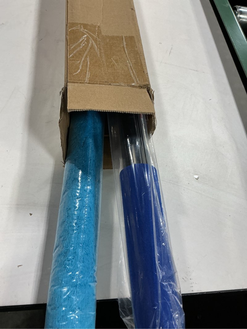 Condition photo showing Good Condition for 20ft High Ceiling Duster Kits with 5-12ft Heavy Duty Extension Pole - Fan Blade Cleaner, Cobweb Remover & Blue Window Squeegee Kit, Washable Dust Brush for High Roof and Glass Surfaces