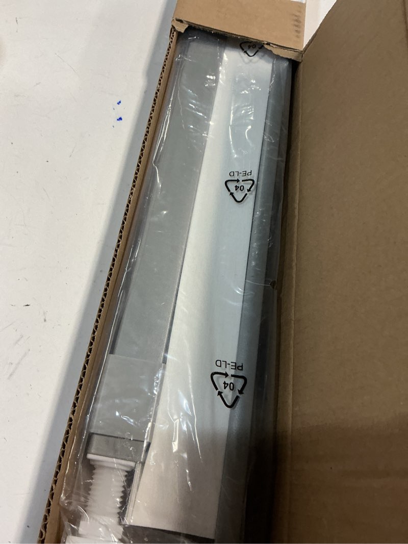 Condition photo showing New/Like New for LazBlinds Cordless Cellular Shades, No Tools No Drill Light Filtering Honeycomb Shades Pleated Blinds for Windows, 35 1/2'' W x 64'' H, Dovy Grey Light Filtering-dove Grey 35 1/2'' W x 64'' H