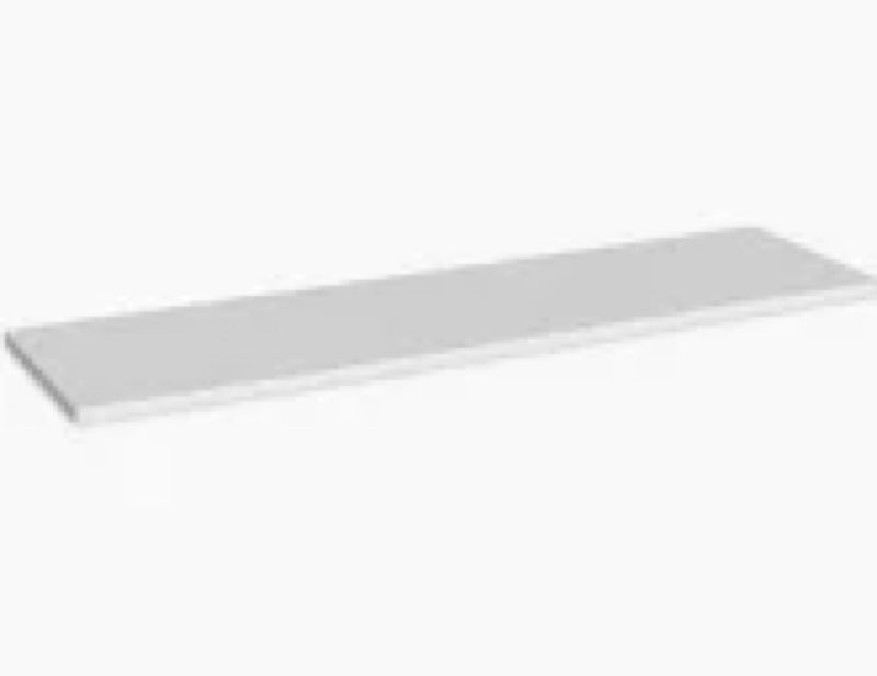 Impressions 48 inch White Top Shelf Kit