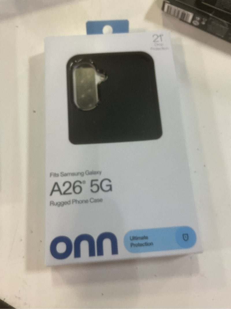 Condition photo showing New/Like New for onn rugged phone case for samsung galaxy a26 5g - black