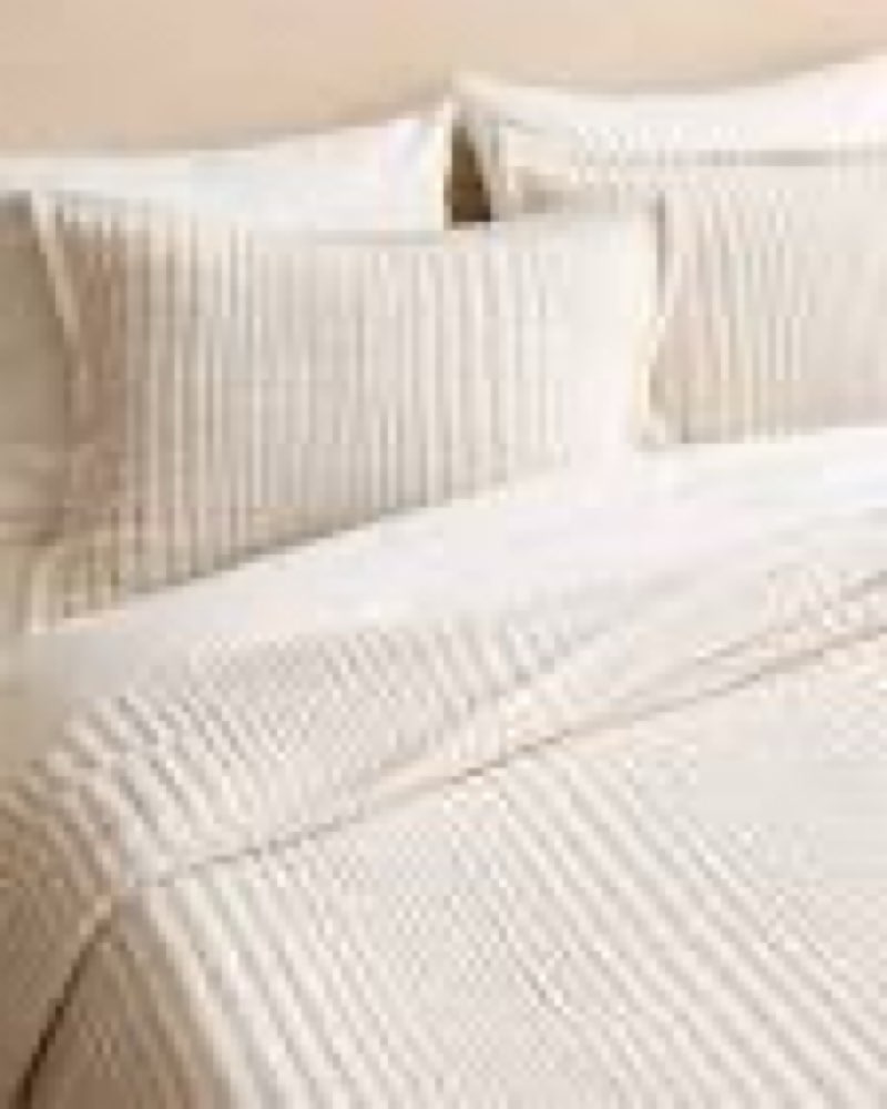 (Only 1 piece)Quince, Organic Ribbed Cotton sheet set
