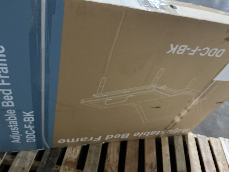 Condition photo showing Good Condition for Sweetcrispy Full Adjustable Bed Frame, Ergonomic Electric Bed Base with Wireless Remote and 2 USB Ports, Head and Foot Incline, Zero Gravity Bed, Anti-Snore, Easy Assembly Full + Wireless Remote