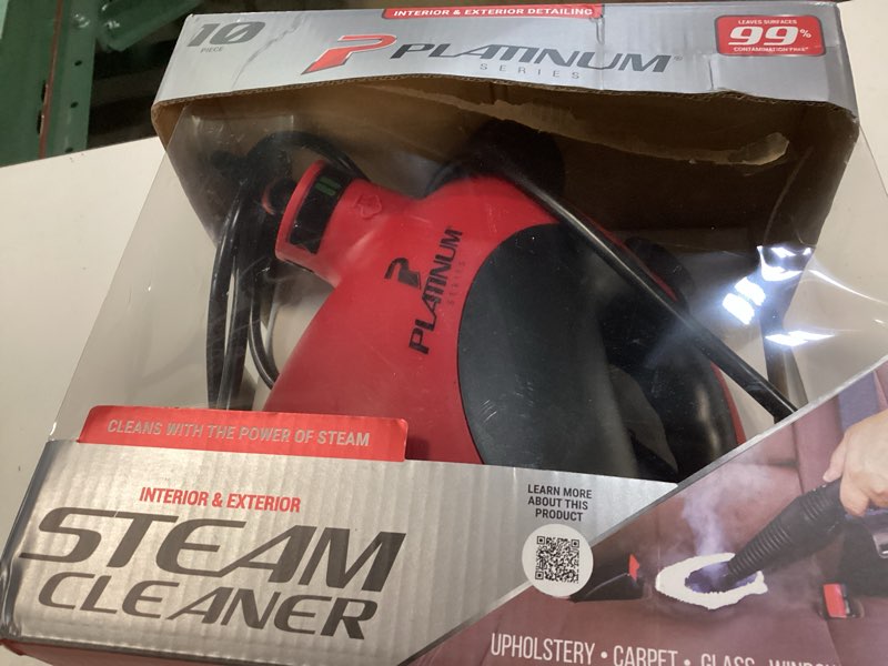 Condition photo showing Good Condition for platinum series handheld steam cleaner 1200w for deep cleaning