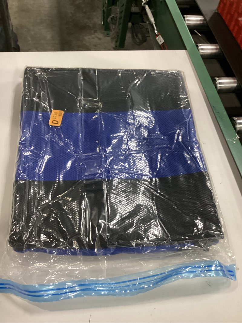 Condition photo showing Good Condition for Soft Wheelchair Seat Cushion for Adults Washable Wheelchair Cushions for Seniors Wheelchair Pads Cushions Thick for Seat Non-Slip and Lumbar Support (Black + Blue)