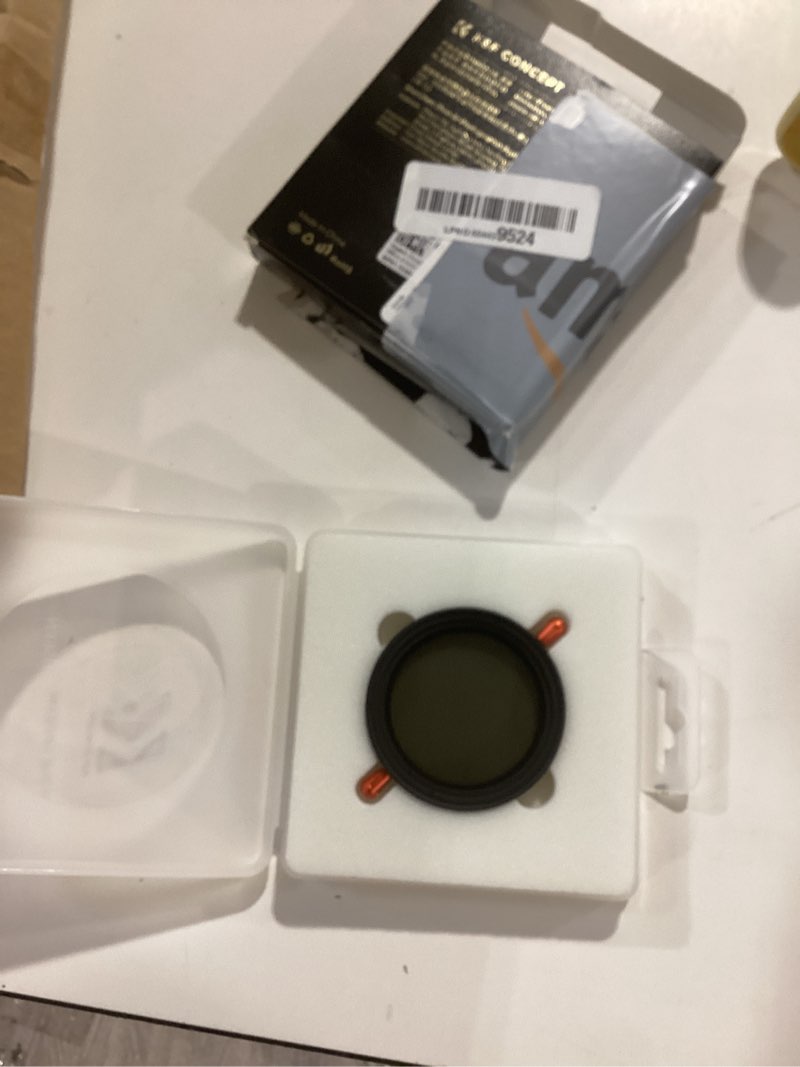 Condition photo showing Good Condition for k&f concept 52mm variable fader nd2-nd32 nd filter and cpl circular polarizing filter 2 in 1 for camera lens no x spot waterproof scratch resistant (nano-x series)