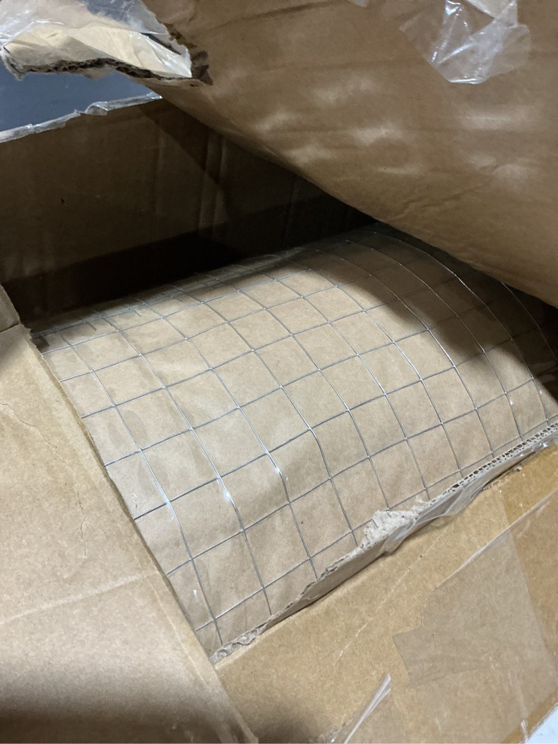 Condition photo showing New/Like New for 48in x 200ft hardware cloth hot-dip galvanized welded wire mesh - heavy duty 3/4inch 23 gauge chicken wire fencing for garden, chicken coop, rabbit cage, rodent & predator protection