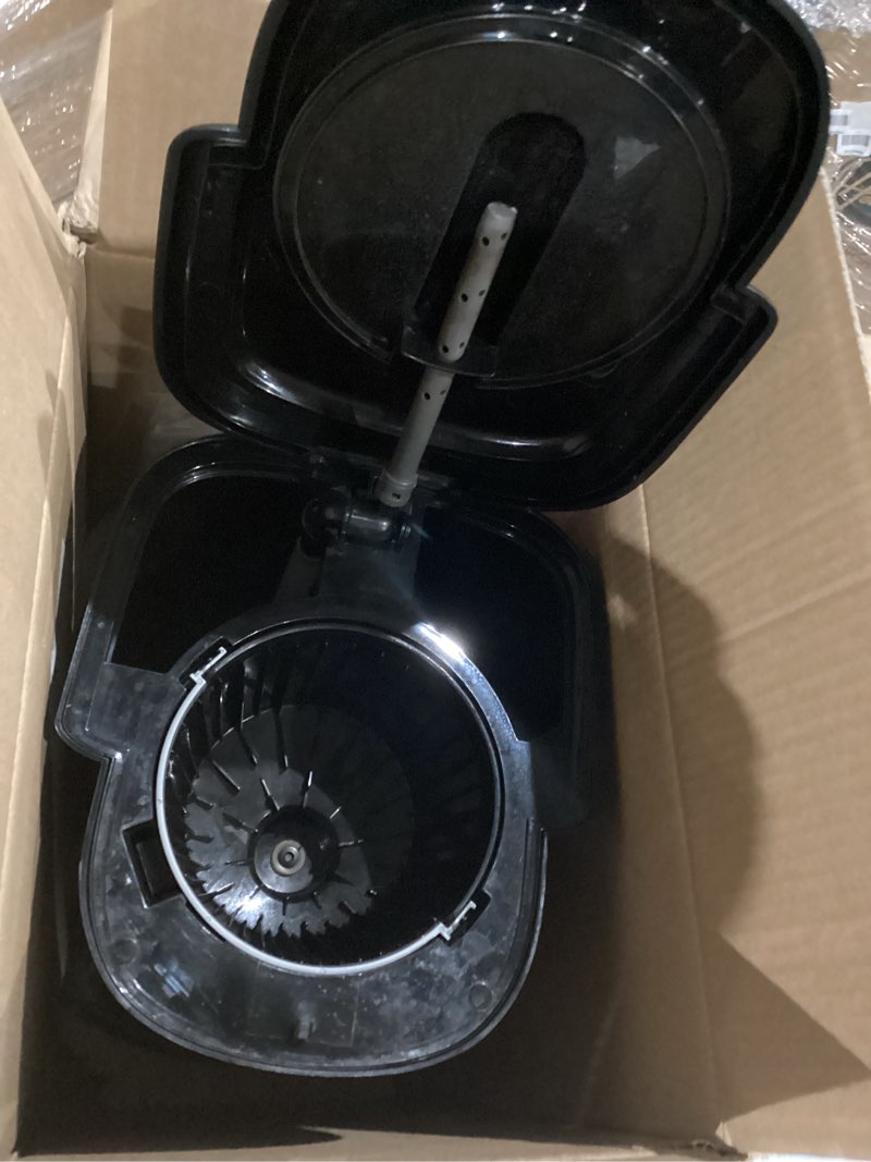 Condition photo showing As Is for BLACK+DECKER 12-Cup Thermal Coffeemaker, Black/Silver, CM2035B