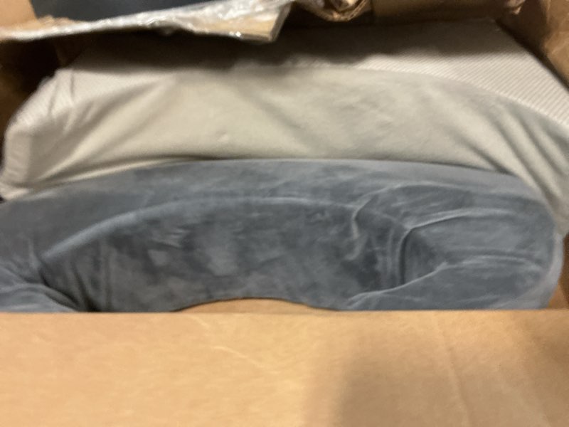Condition photo showing New/Like New for hombys adjustable size bbl pillow after surgery for sleeping,high density foam butt pillow,brazilian butt lift pillow post surgery recovery for sleeping,bbl chair with hole (dark grey)