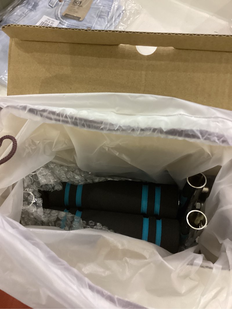 Condition photo showing Good Condition for Twister Arm Trainer Equipment Adjustable Spring Workout Bar Fitness, Forearm Triceps Chest Enhanced Exercise Strengthener, Upper Body Strength Training Machine for Men 60-80lbs Blue