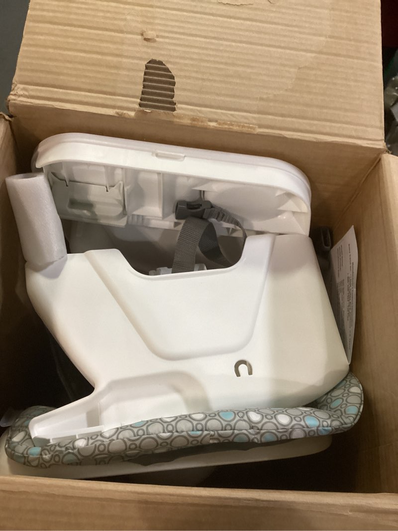 Condition photo showing Good Condition for baby trend adapt spacesaving booster high chair - pebble stone