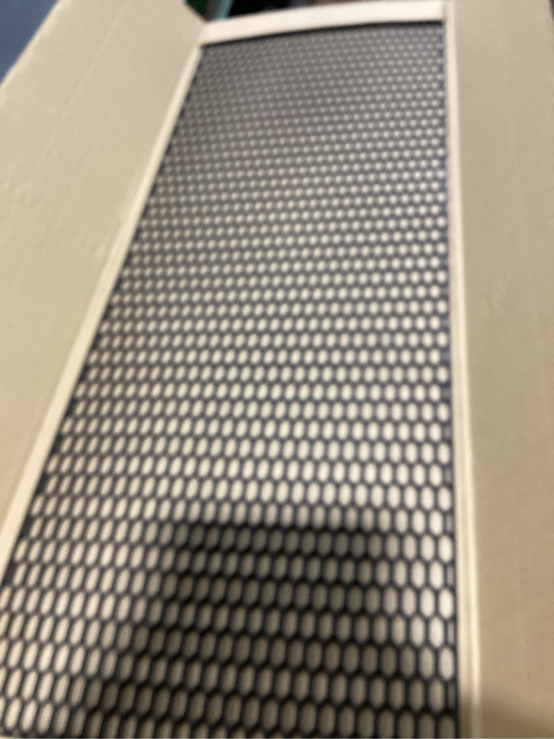 Condition photo showing Good Condition for AggAuto 47"x16" ABS Plastic Universal Car Grill Mesh, Automotive Grille Insert Bumper Honeycomb Hole 10x25mm Hex Grids Black Black ABS 10x25mm 3D Hexagon