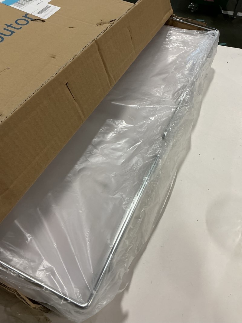 Condition photo showing New/Like New for Pull Out Cabinet Organizer, 26 * 21 IN Heavy Duty Wire Metal Chrome Slide Out Drawers For Kitchen Cabinets, Doesn't Include Door Fittings