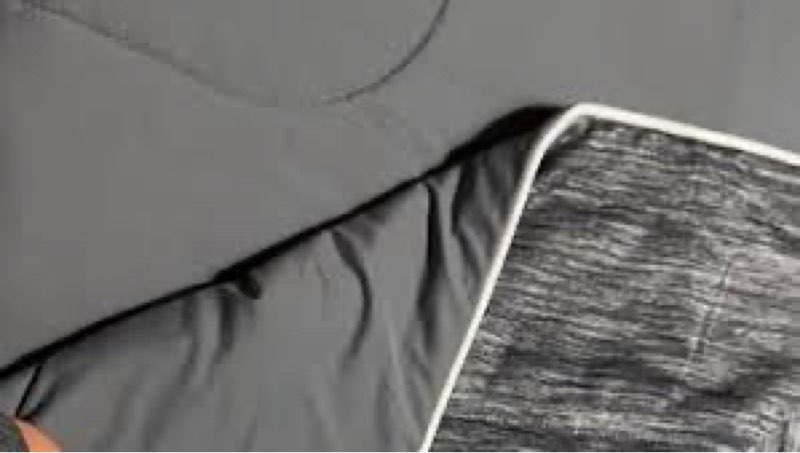 Amélie Home Cooling Comforter Twin Size, Dual-Sided Lightweight Cooling Blanket for Hot Sleepers, Q-Max 0.43 Breathable Cooling Quilt for Night Sweats, 68" x 90", Heather Charcoal