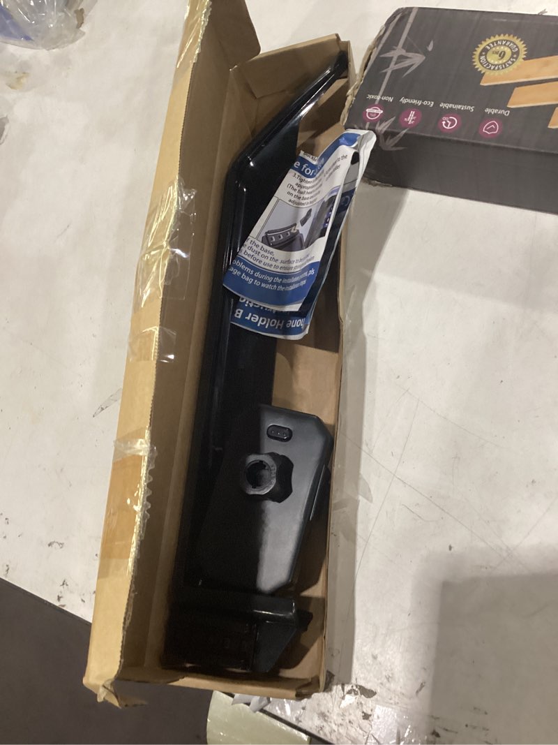 Condition photo showing As Is for pzk car phone holder for toyota highlander hybrid lmited/platinum 2020-2024 2025 accessories only for 12.3-inch screen auto lock car phone mount hands free 360° rotation (not fit 8-inch l/le/xle) highlander 2020-2025 (12.3 inch) auto lock