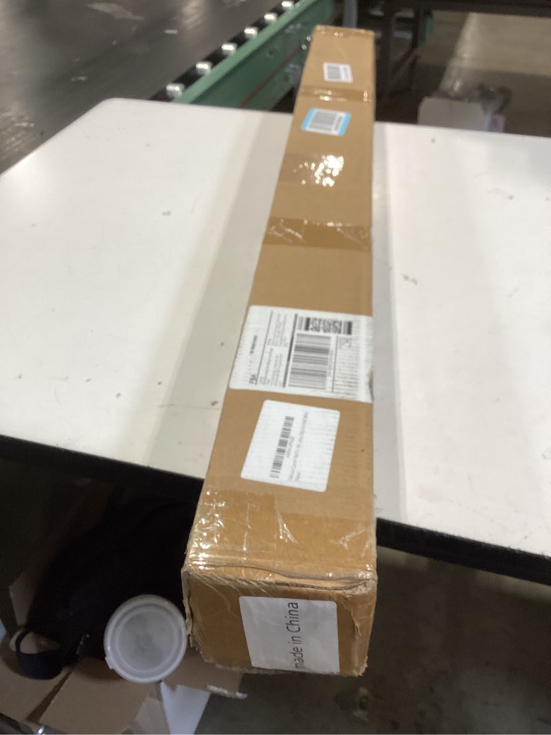 Condition photo showing New/Like New for zocone tension curtain rod 51-168in(4-14ft),no drill curtain rods for window outdoor patio,adjustable shower curtain rod for bathroom renter friendly,heavy duty extra long tension rod never rust,white white 51-168 inches
