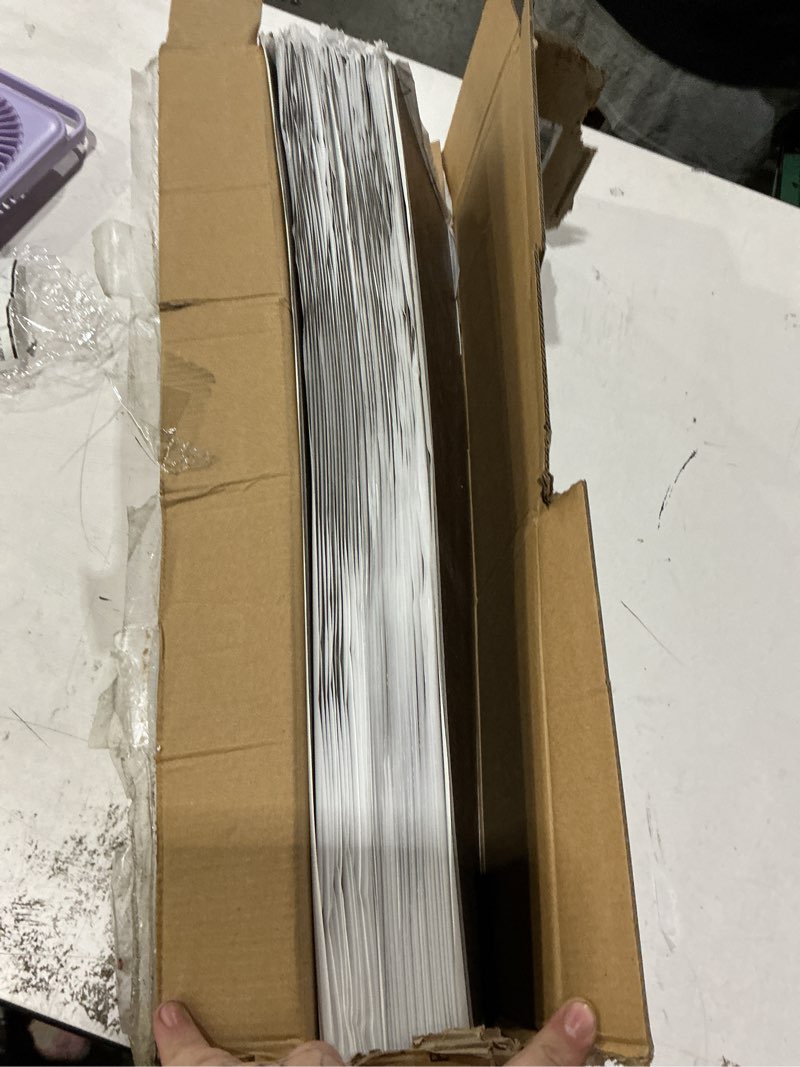Condition photo showing Good Condition for art3d peel and stick floor tile vinyl wood plank 36-pack 54 sq.ft, brown stone, rigid surface hard core easy diy self-adhesive flooring 36 x 6 x 0.1 inches brown stone 36