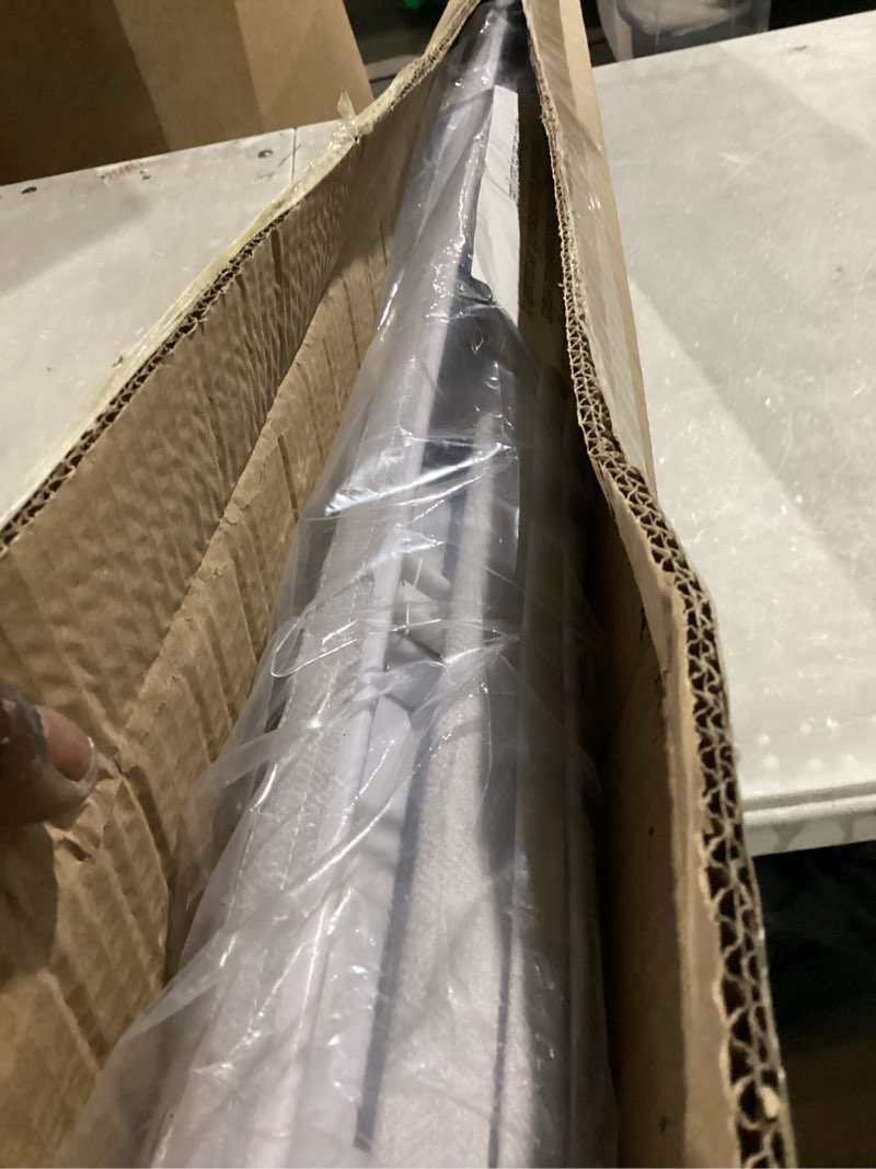 Condition photo showing Good Condition for LazBlinds Cordless Roman Shades for Windows, Light Filtering Thermal Insulated Window Blinds, Lightweight Fabric Blinds for Indoor Windows, 37" W x 60" H, Light Grey Light Filtering - Light Grey 37" W x 60" H