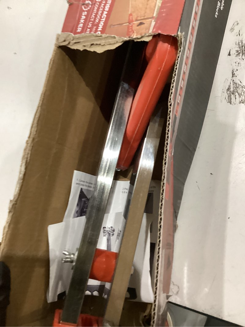 Condition photo showing Good Condition for saker drywall cutter tool foldable - sheetrock cutting tool for clean, straight cuts - easy to use drywall cutting guide for standard gypsum boards 1/4", 3/8", and 1/2"
