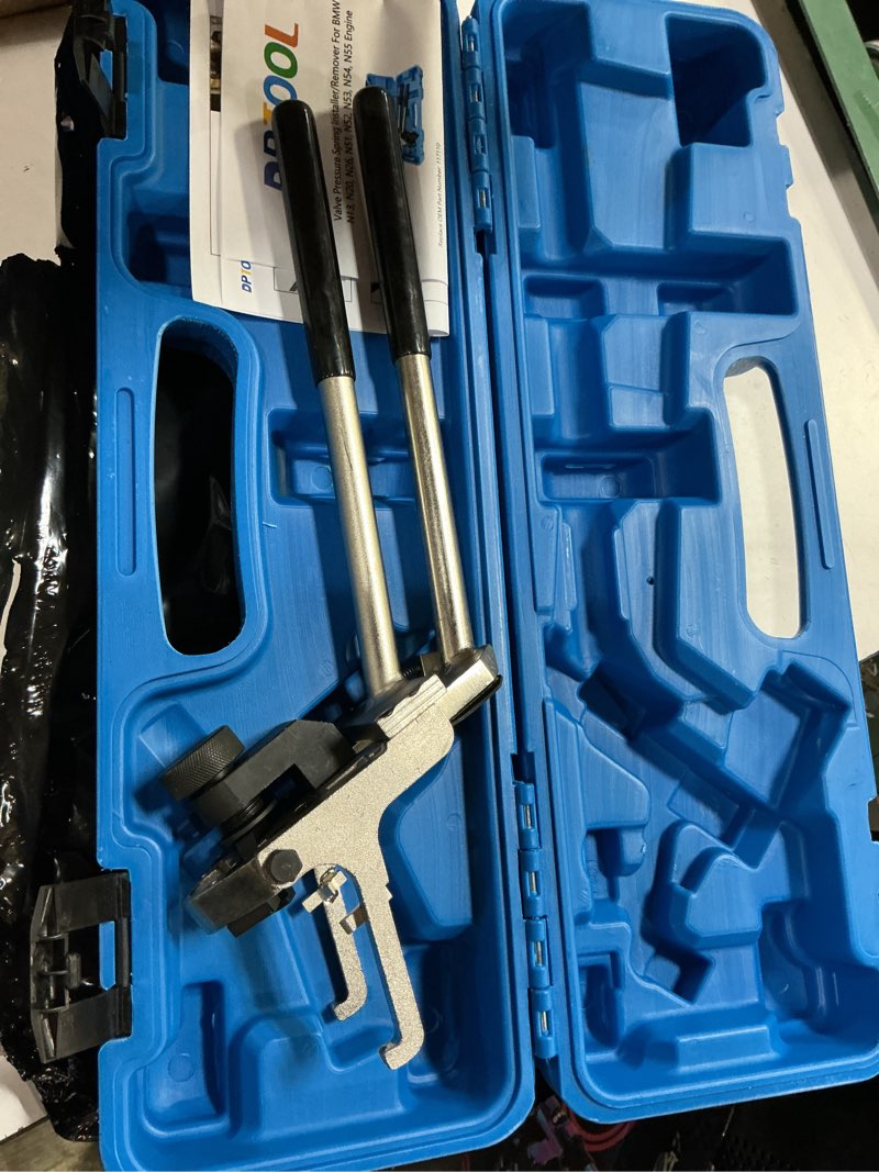 Condition photo showing Good Condition for valve pressure spring installer/remover for bmw n13, n20, n26, n51, n52, n53, n54, n55 engines valve torsion spring disassembly tool, pressure spring installer remover hand tool intermediate levers for n13 n20 n26 n51 n52 n53 n54 n55