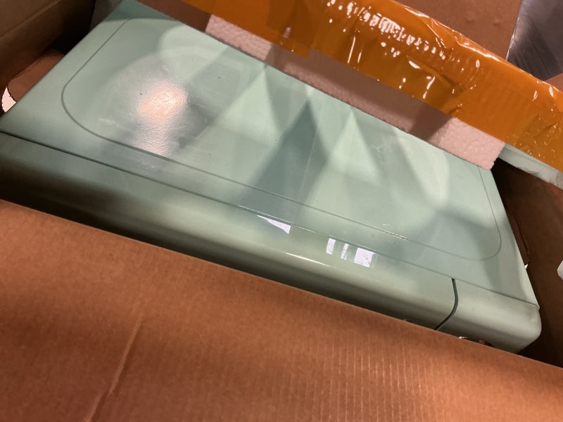 Condition photo showing As Is for Insignia™ - .7 Cu. Ft. Retro Compact Microwave - Mint