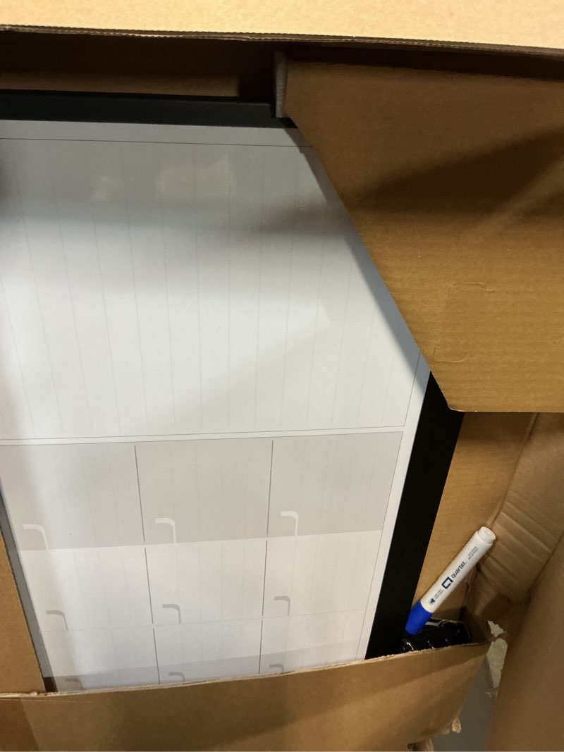 Condition photo showing Good Condition for Quartet Dry Erase Calendar Board, Planner, Magnetic Whiteboard, 3' x 2', Yearly, Total Erase Surface, Prestige 2 (CP32P2) Monthly