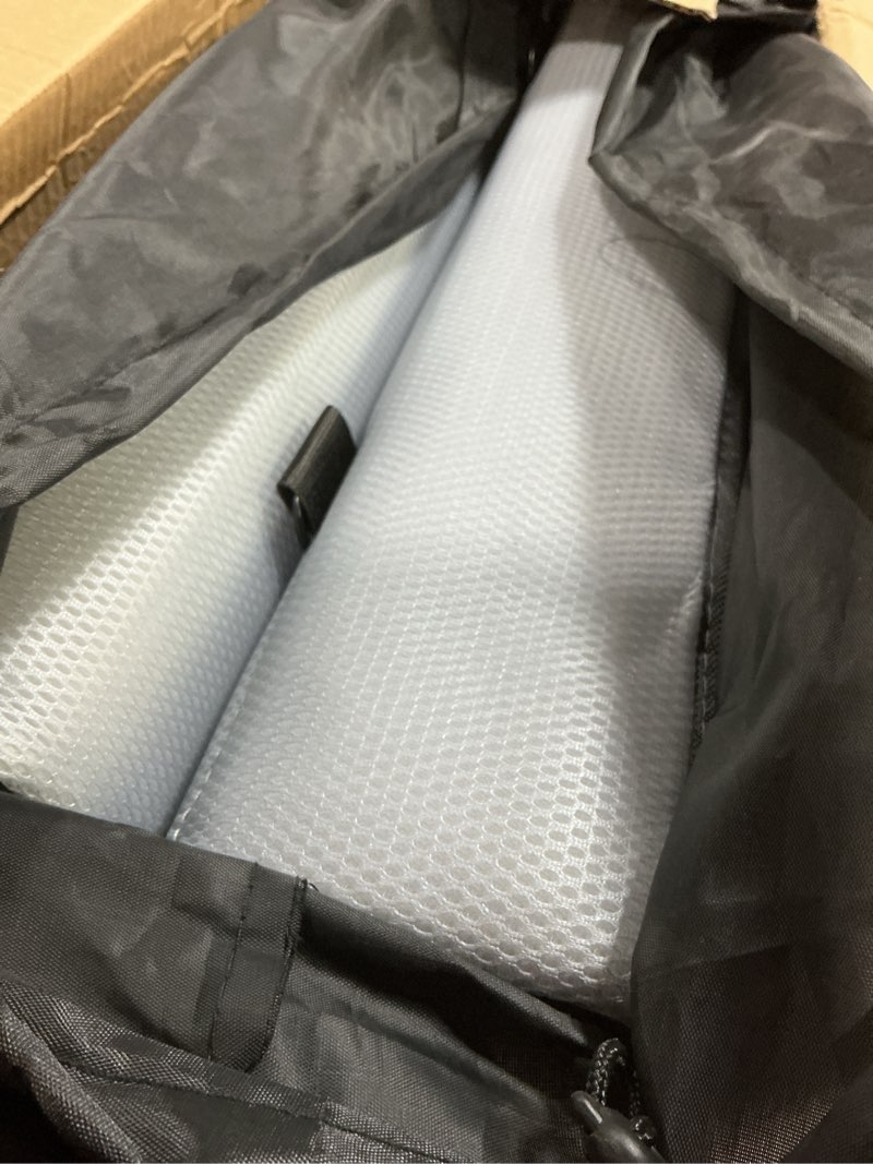 Condition photo showing As Is for Non Inflatable Car Mattress for SUVs, Foldable Trunk Sleeping Pad for Car Camping, Inflation-Free Portable Sleeping Mattress for Road Trips, Travel, Beach & Outdoor Use Twin L