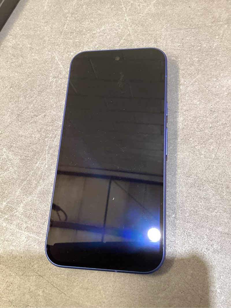 Condition photo showing As Is for google pixel 10 - unlocked android smartphone with gemini, your google ai assistant - advanced triple rear camera, fast-charging 24+ hour battery, and 6.3" actua display - indigo - 128 gb indigo 128gb pixel 10 (phone only)