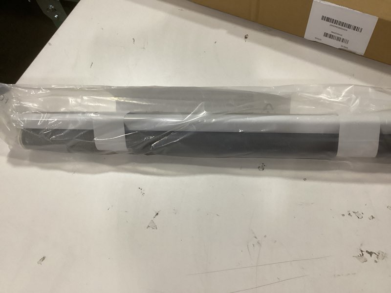 Condition photo showing New/Like New for LazBlinds No Drill Zebra Blinds for French Door, Cordless Blinds for Door with 20" Covering Width, Small Gap Design Light Filtering Sheer Shades for Indoor Windows, 20 5/8" W x 24" L, Grey, 1 Panel Light Filtering - Grey 20"W x 24"H