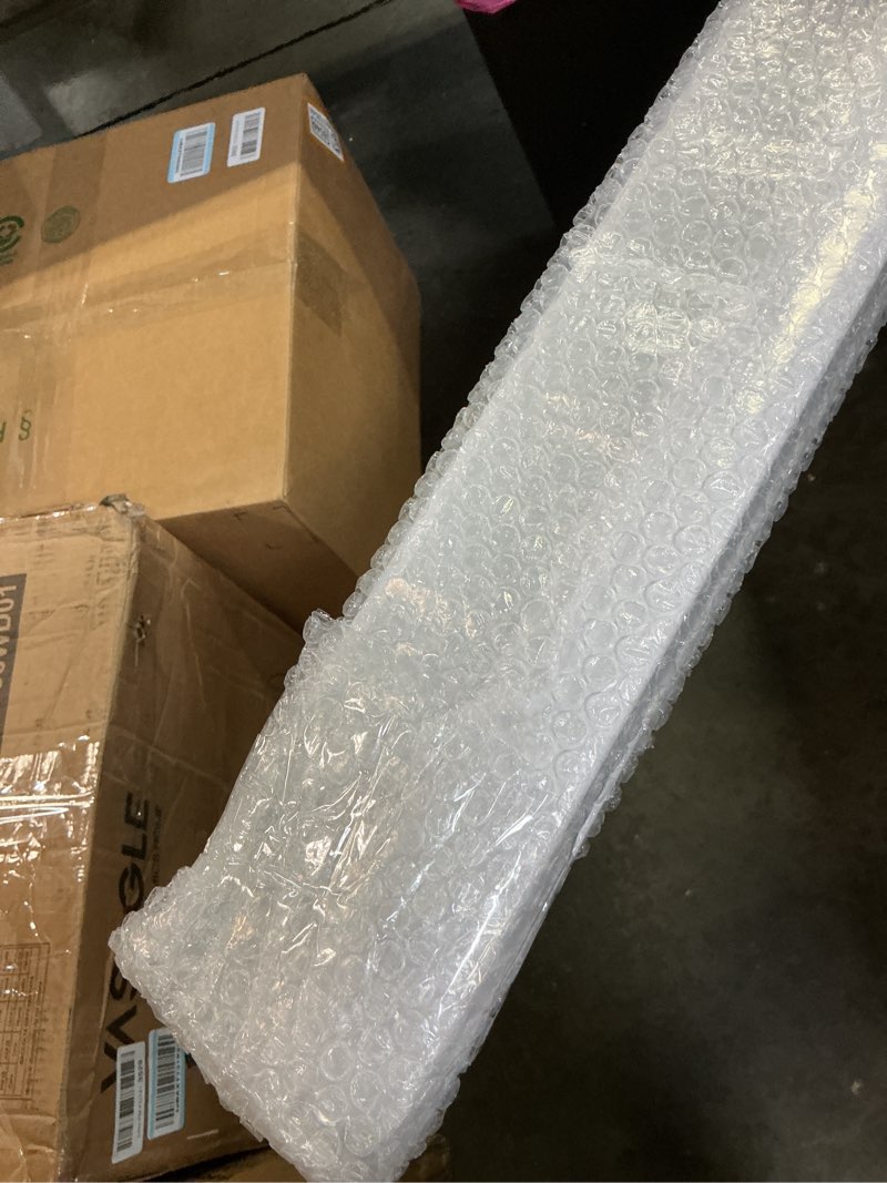 Condition photo showing Good Condition for seeye no drill cordless cellular shades, blackout honeycomb blinds for indoor window,thermal insulated noise reduction, easy install for bedroom, living room, office, white (54" w x 64" h) white-blackout 54"w x 64"h