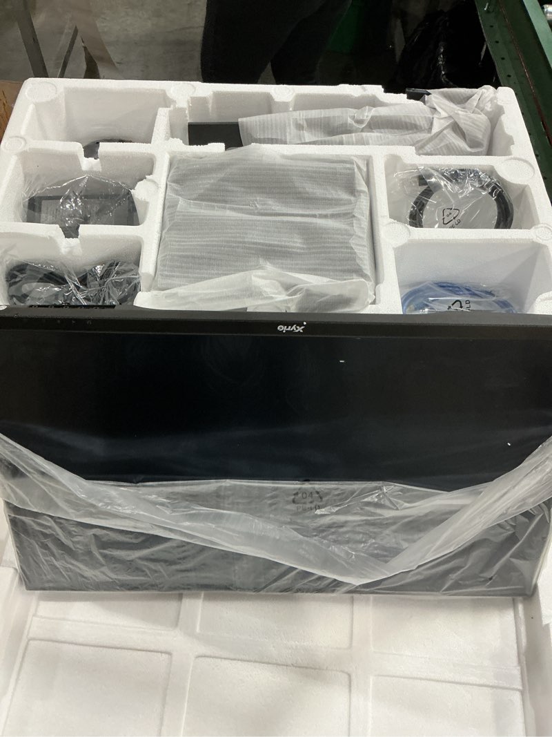 Condition photo showing New/Like New for Touch Screen Monitor, Touchscreen Monitor 27'' QHD 2560x1440 100Hz, Touch Screen Monitors w/ 10-Point Touch, Built-in Speakers, Type C, VESA, Stylus Pen, Perfect for Bar, Gym, Business, Black
