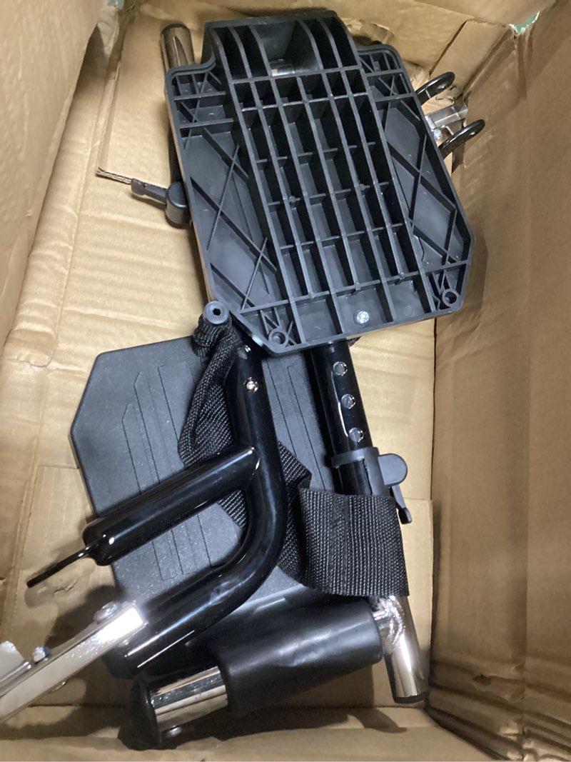 Condition photo showing Good Condition for yzryxhwl wheelchair elevating leg rests?wheelchair legrest assembly?padded calf pads?universal wheelchair replacement parts?black?1 pair?(black)