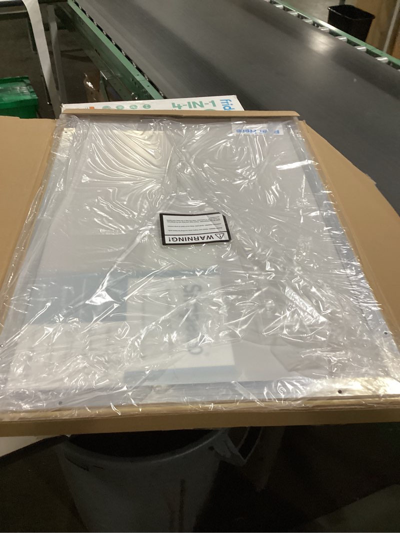 SnapeZo Poster Frame 20x30, Off-White, 1.25 Inch Aluminum Profile, Front-Loading Snap Frame, Wall Mo