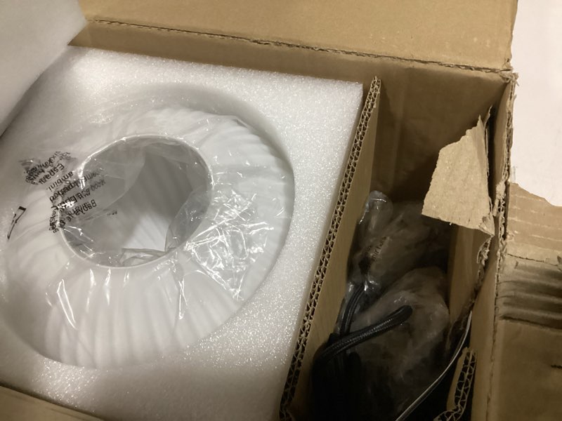 Condition photo showing Good Condition for kco lighting frosted white glass pendant light black farmhouse kitchen light fixtures ceiling hanging over table mid century modern globe pendant light single hanging light fixture black-b
